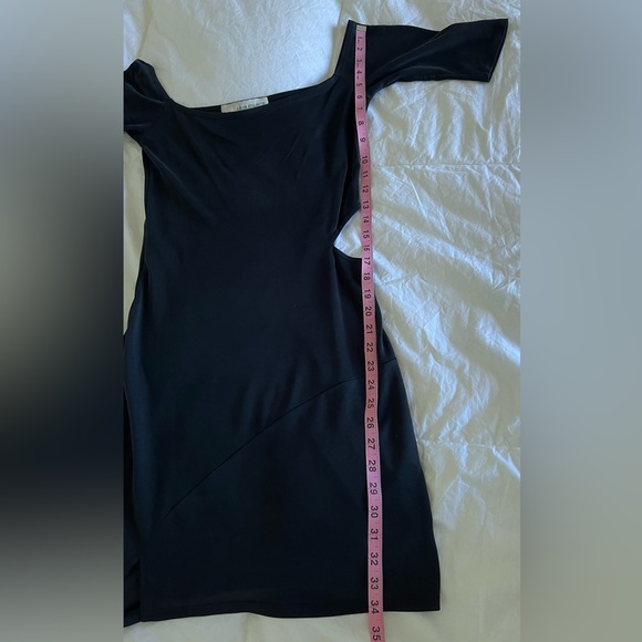 Stillwater Side Cut Out Mini Dress Black Size Small - Picture 7 of 9